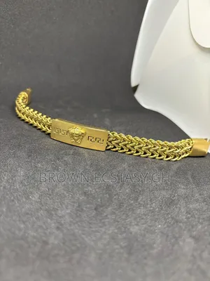 Versace Thick Chain Bracelet