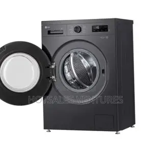 Original Lg 7kg Front Load Washing Machine - Black(F2y1hyp6j)