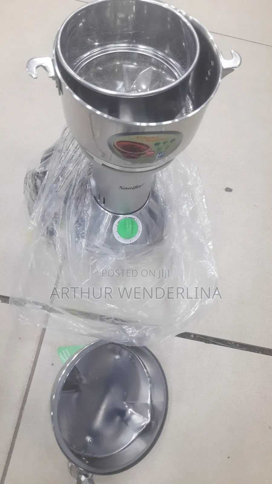 Sonifer Stainless Steel Grinder Coffee, Spice Grinder 1480w .(250g)