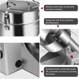 3000gram Stainless Steel Grinder Swing Commercial Electric Machine