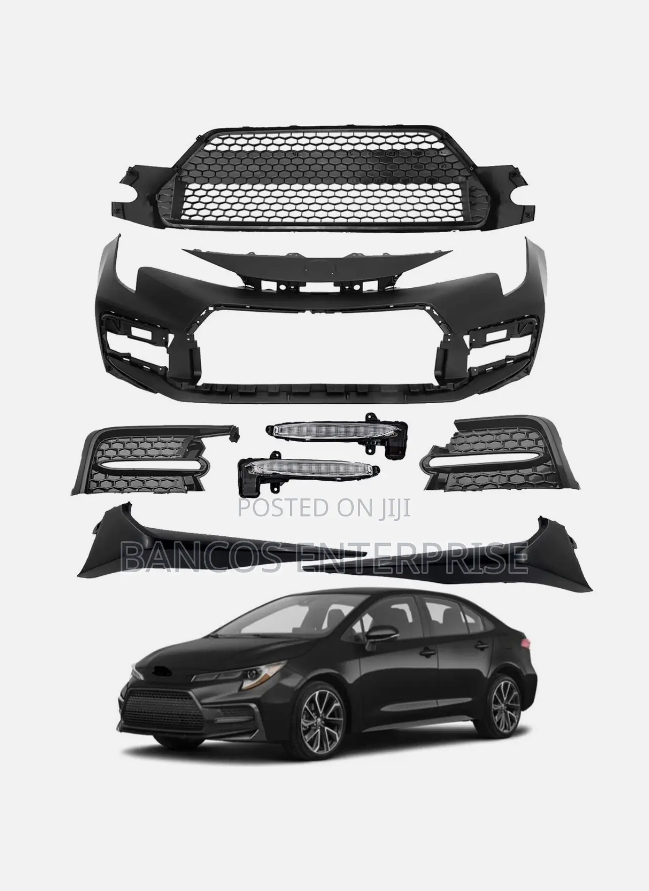 2020-2022 Toyota Corolla Se Complete Bumper