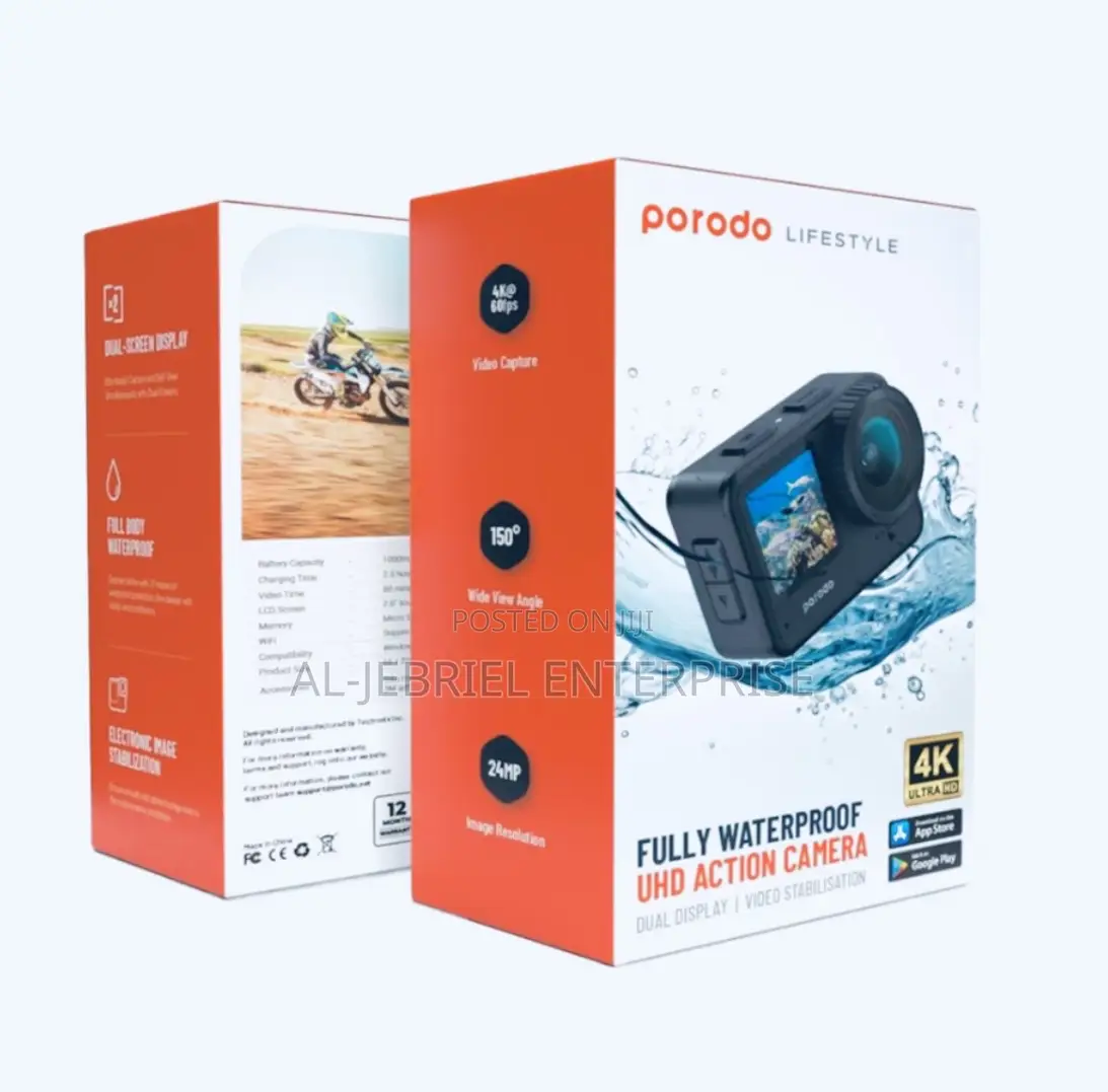 Porodo Action Camera