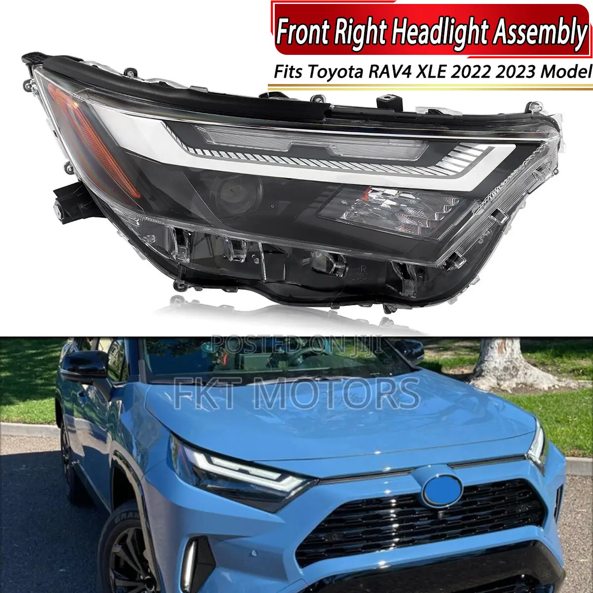 Toyota Rav 4 Headlight Led 2020,2021,2022,2023,2024,
