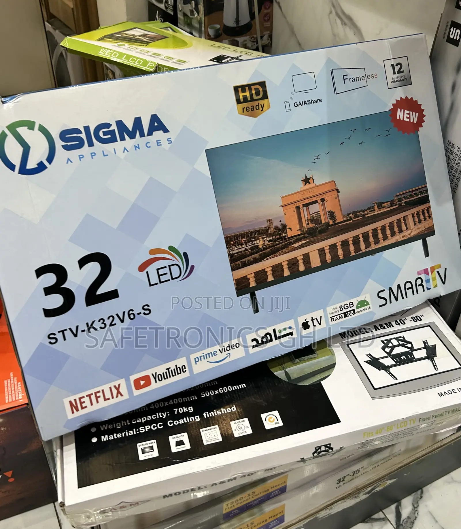 Shop New Exclusive Smart Full Hd Led 32 Inch Sig-K32v6-S Sigma Tv