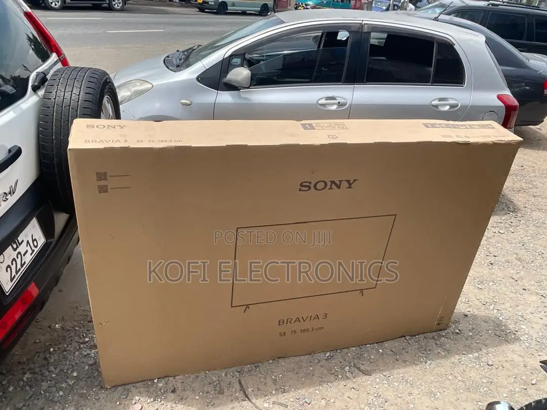 The Monarch of Modern Screens Sony 75” Tv