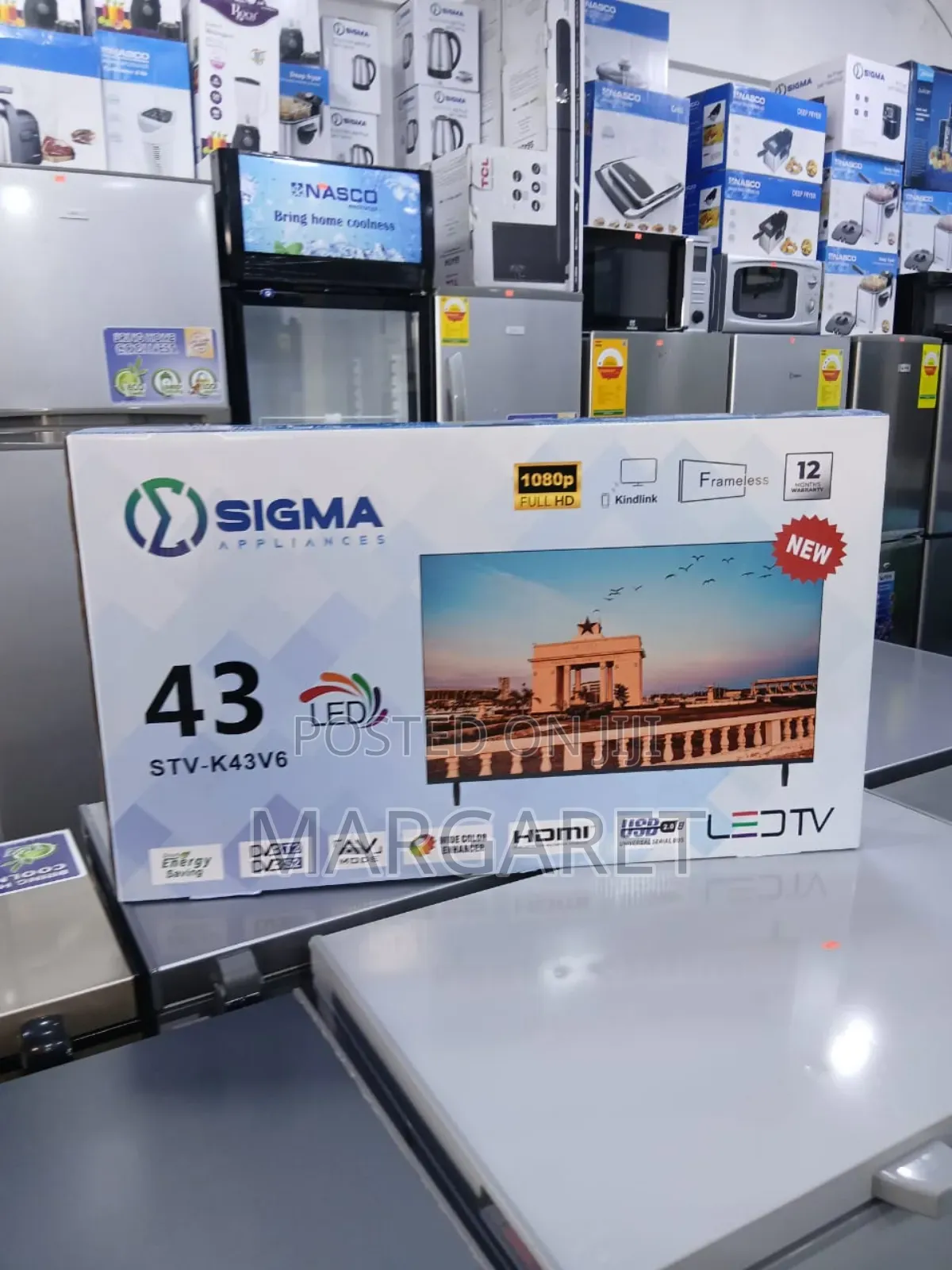 Wide Color Enhancer Sigma 43 Inches Smart Tv