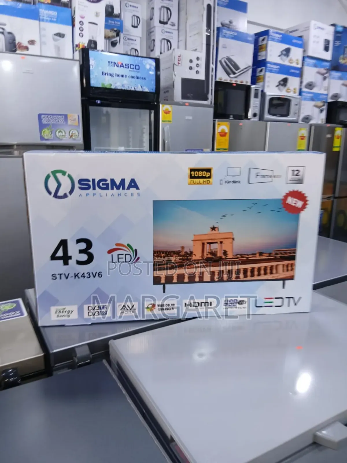 Wide Color Enhancer Sigma 43 Inches Smart Tv