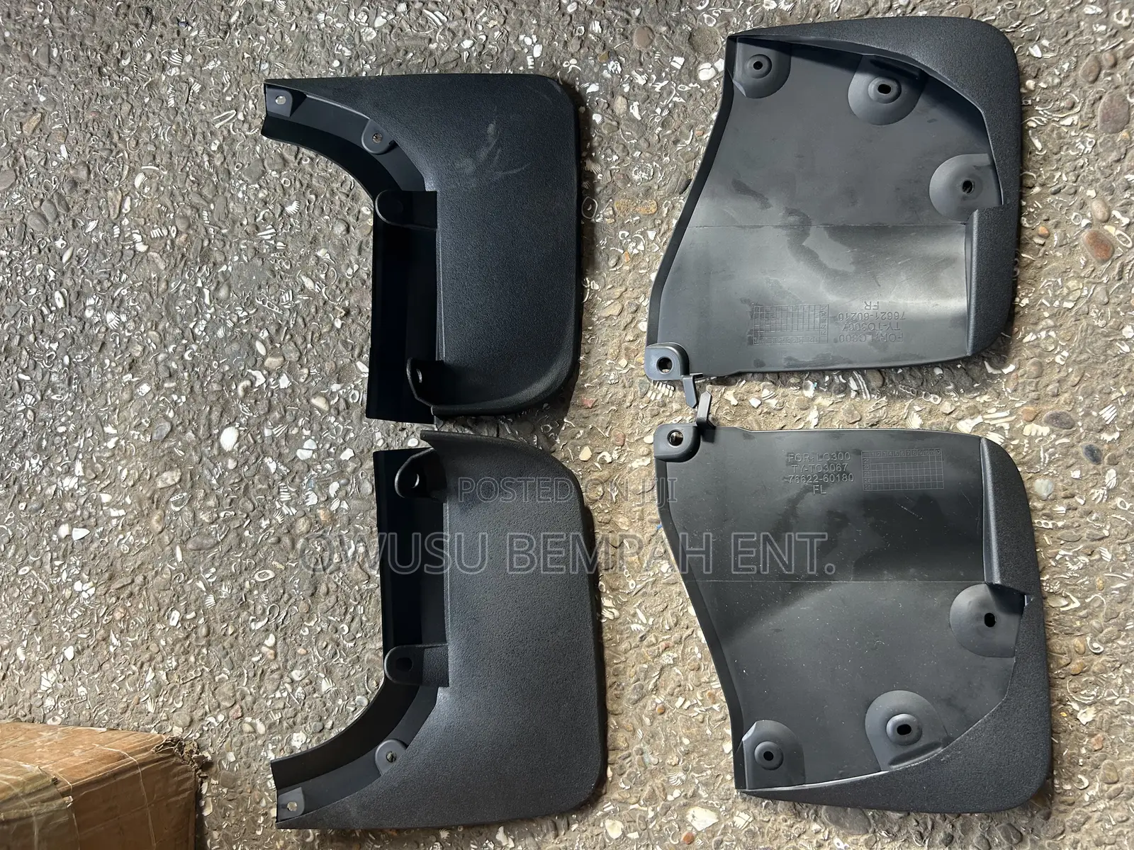Toyota Land Cruiser 300 Mud Guard Rubber
