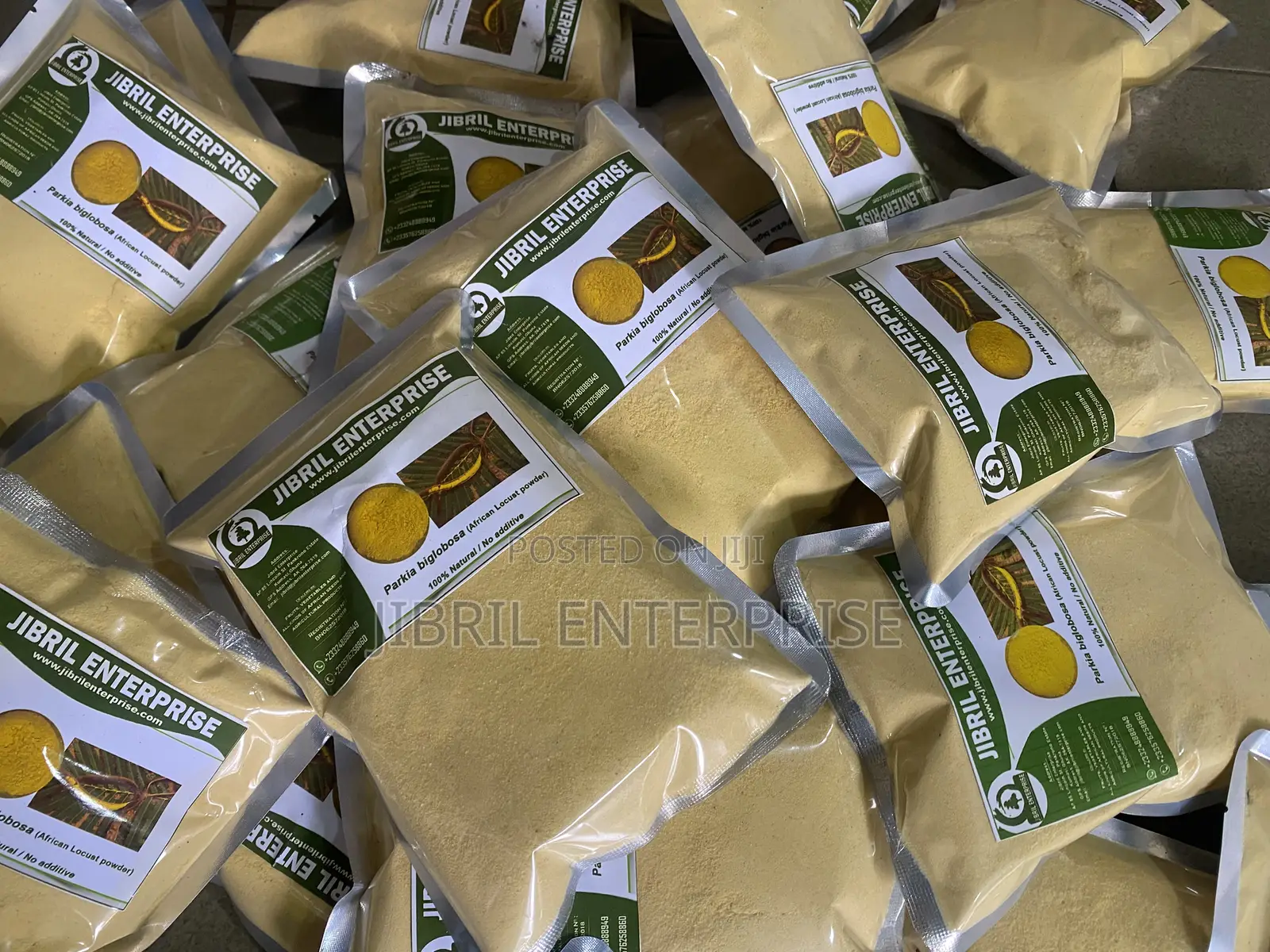 Dawadawa Fruit Powder, 100% Natural, No Additives, 200g/30gh