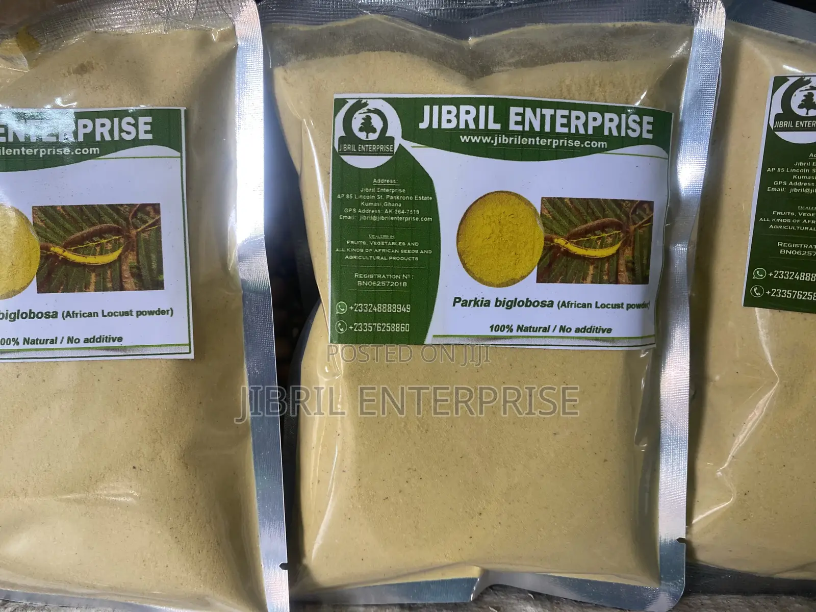 Dawadawa Fruit Powder, 100% Natural, No Additives, 200g/30gh