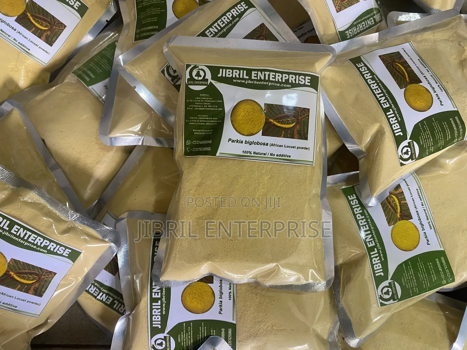 Dawadawa Fruit Powder, 100% Natural, No Additives, 200g/30gh