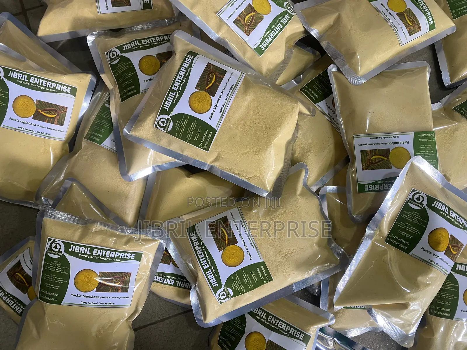 Dawadawa Fruit Powder, 100% Natural, No Additives, 200g/30gh