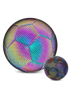 Reflective Soccer Ball Night Glowing Light. Tvx22346