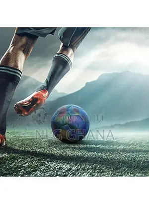 Reflective Soccer Ball Night Glowing Light. Tvx22346