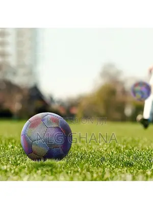 Reflective Soccer Ball Night Glowing Light. Tvx22346