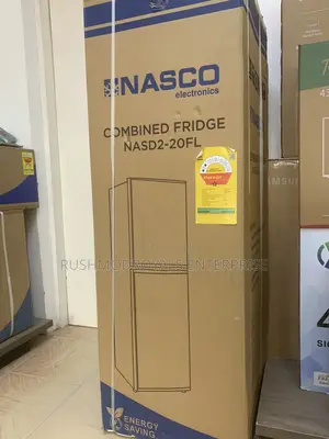Nasco 158l Double Door Bottom Freezer Refrigerato