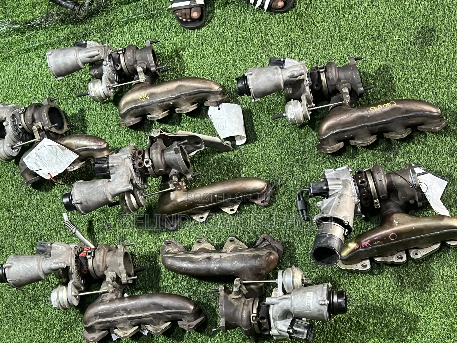 Mercedes Turbo Chargers