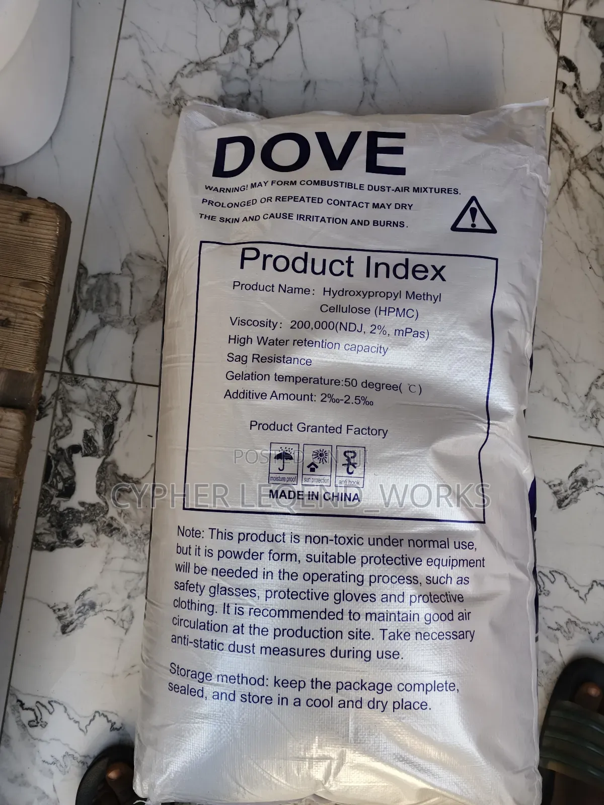 Dove Tiles Chemical