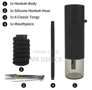 Portable Shisha Pot Than Can Be Use in a Car ( Green )