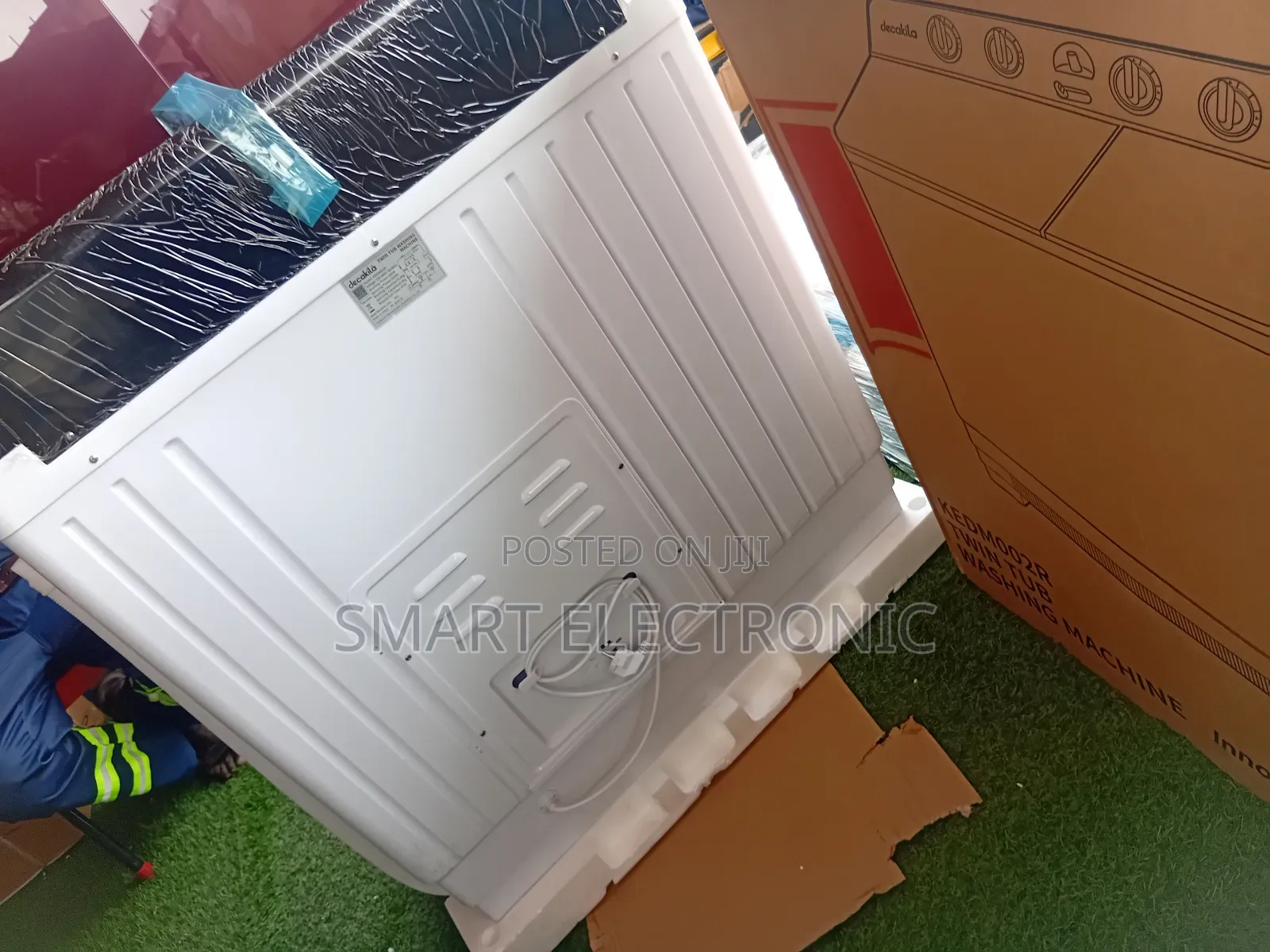 Decakila Powerful Washing Machine 15kg for Effortlessly Cleaning
