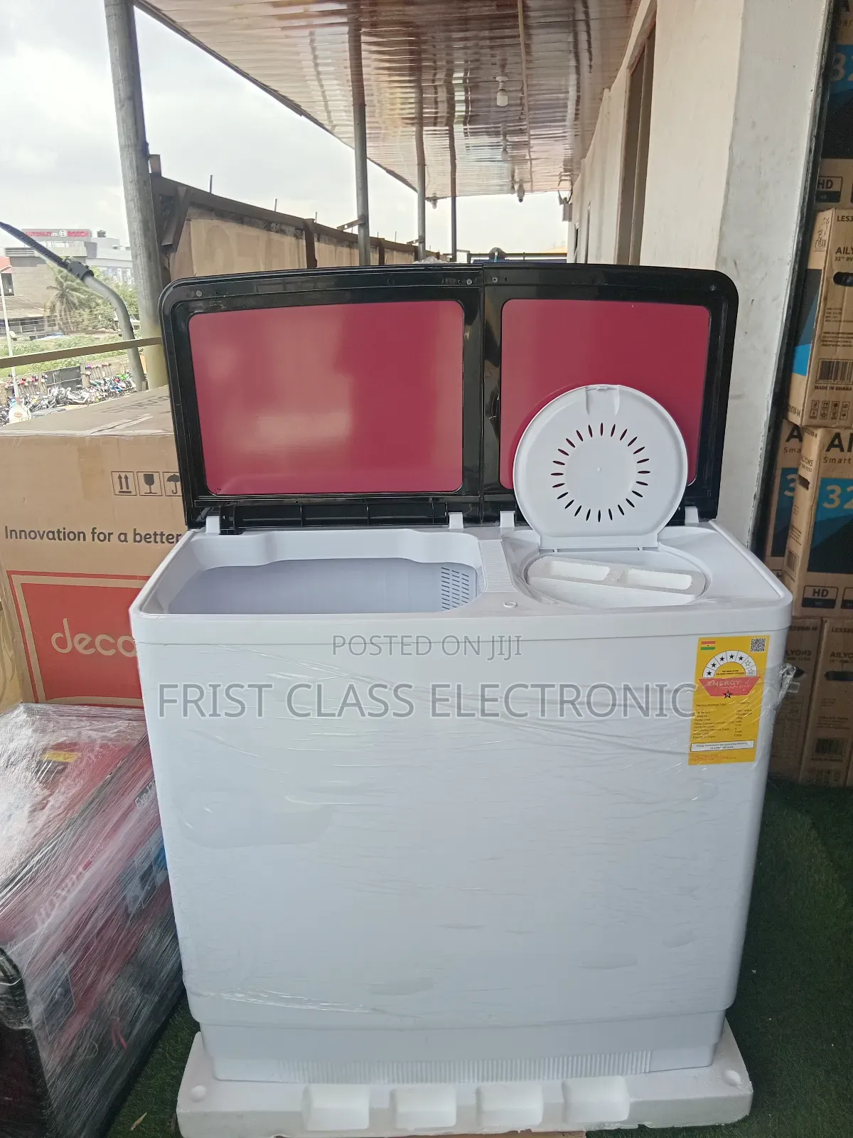 Designed for Lasting Freshness — Decakila Washing Machine