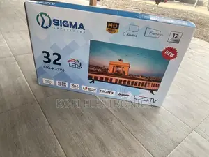 Sigma 32-Inch Digital Led Television Sleek Stylish Design