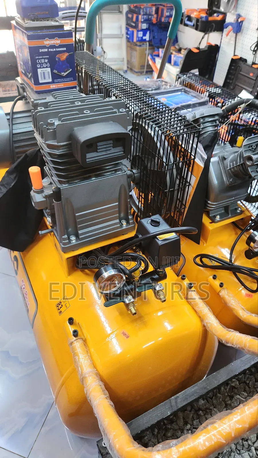 Ingco 200 Litres Air Compressor - Belt Driven