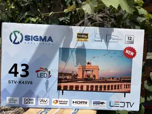 New 2025 Sigma 43” Digital Satellite Led Tv