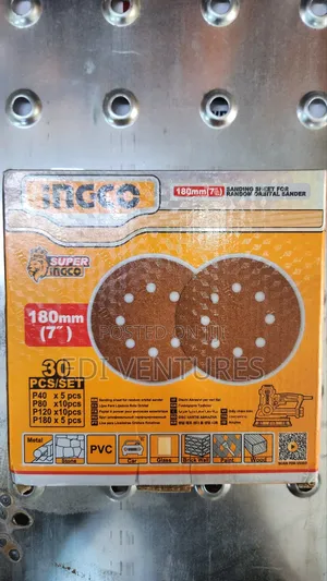 Sanding Sheet for Round Sander Inches- 39 Pieces
