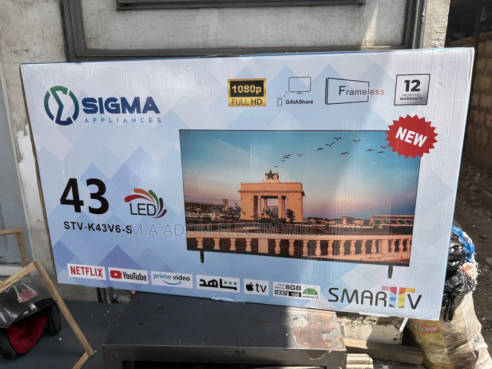 Sigma 43” Smart Android Led Tv