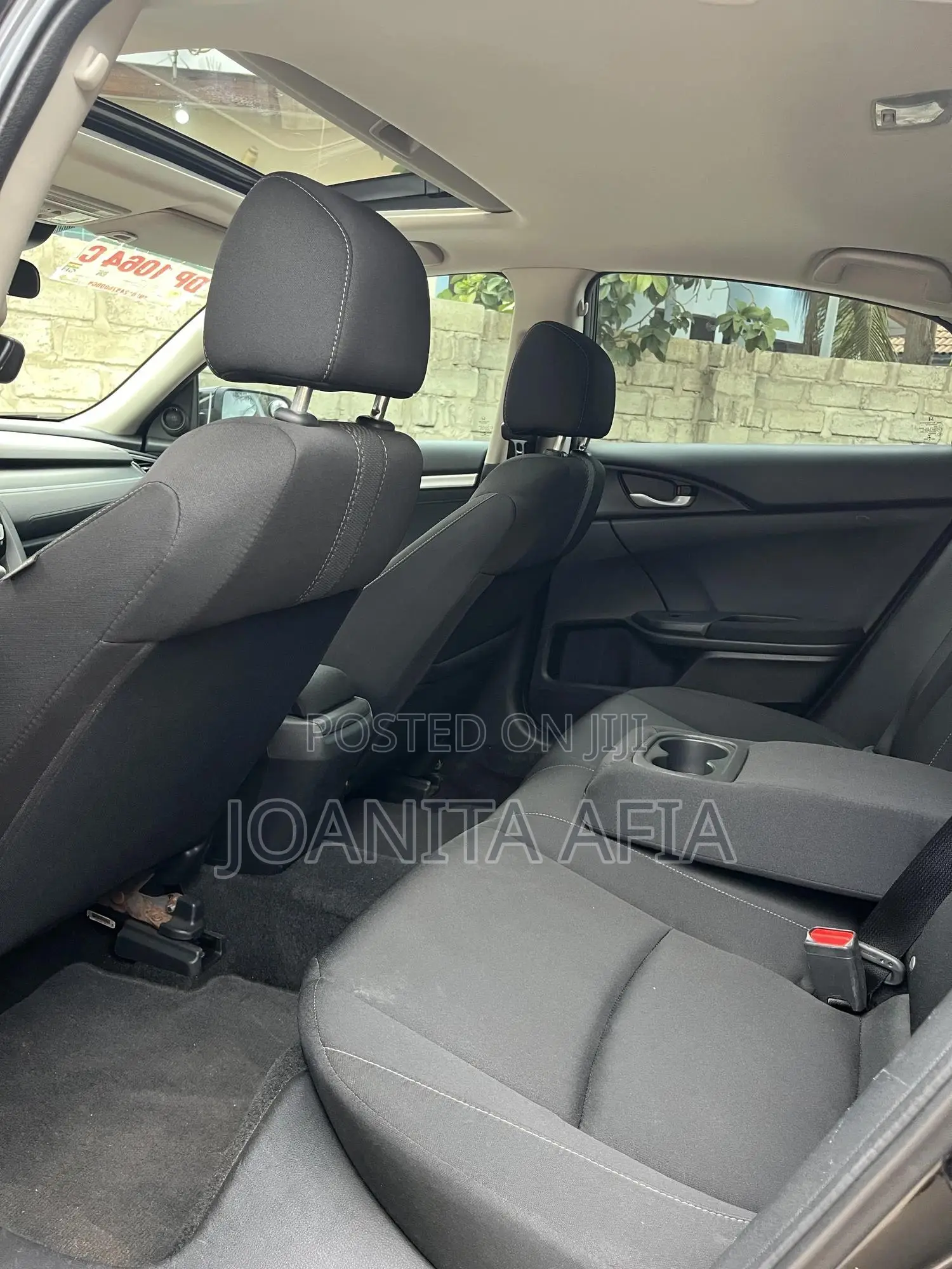 Honda Civic EX Sedan 2018 Black