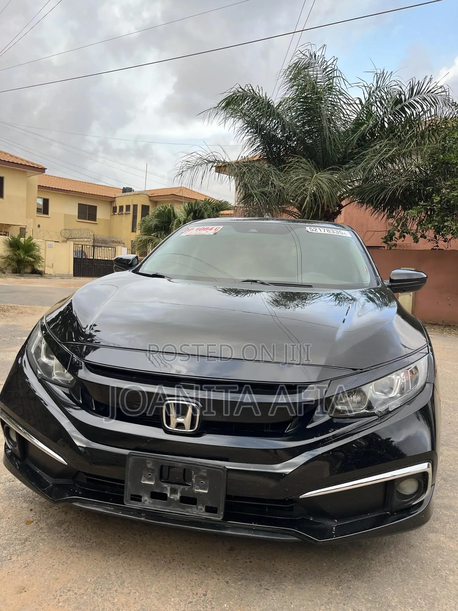 Honda Civic EX Sedan 2018 Black