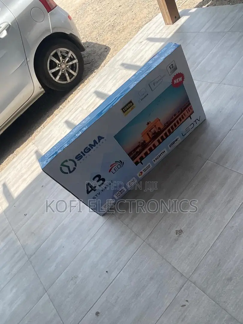 Sigma 43-Inch Frameless Led Tv Elegant Modern Design