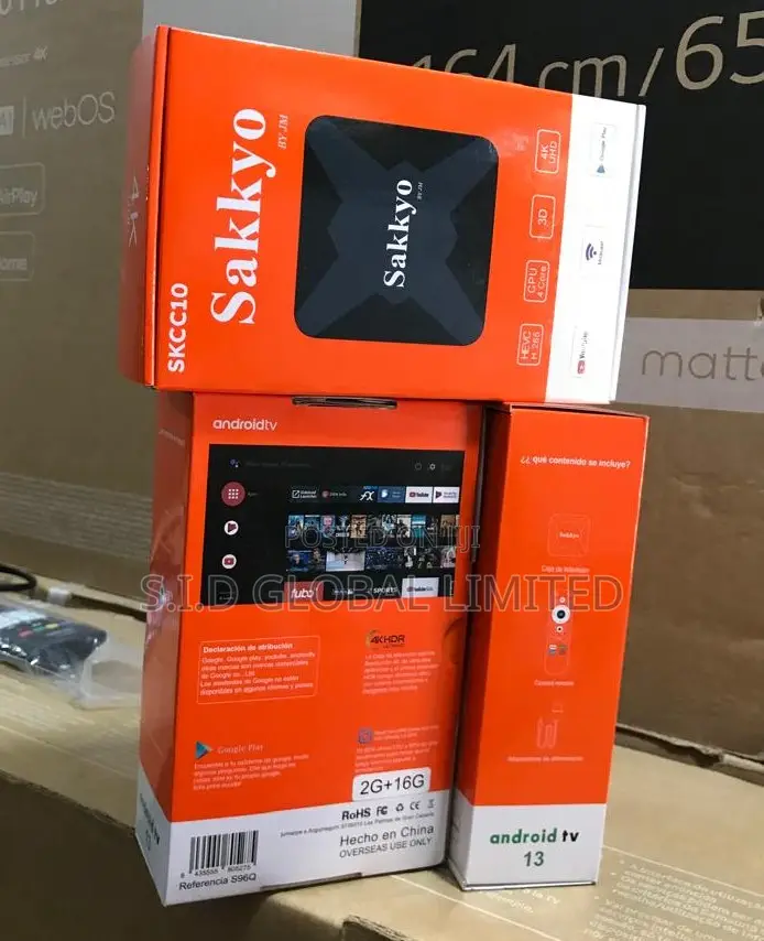Sakkyo Android13 4k Tv Box