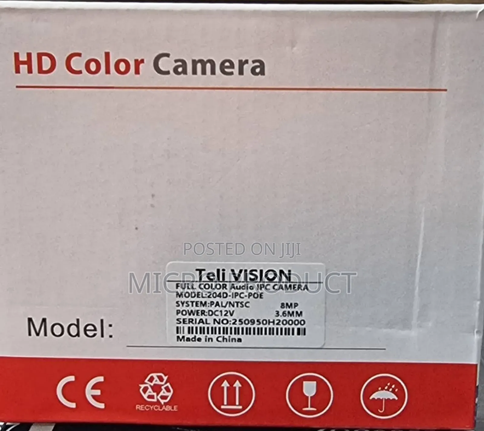 8mp Color Ip Camera