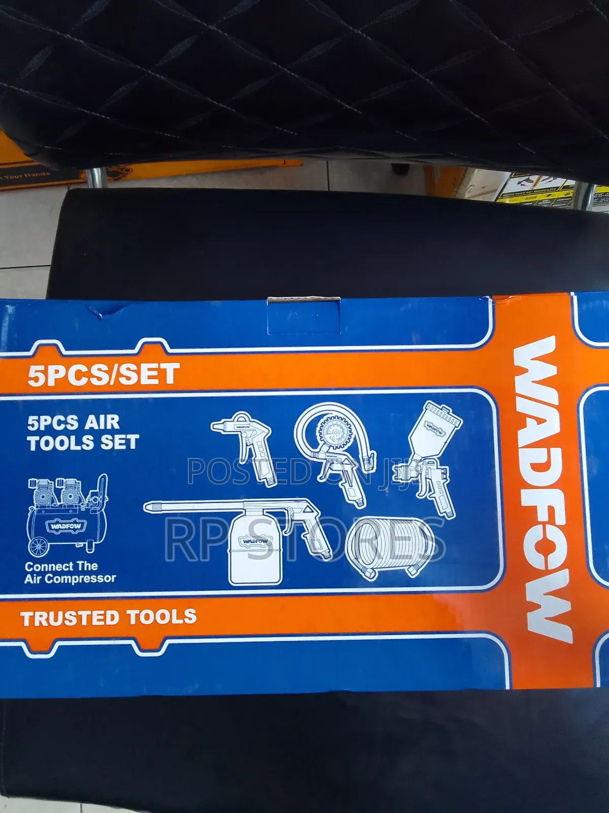 Wadfow 5pcs Air Tools Set