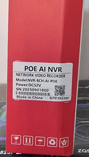 8 Channel Poe Ai NVR