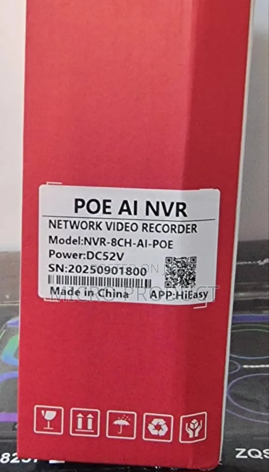 8 Channel Poe Ai NVR