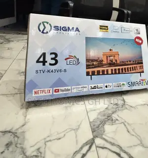 New Design Android Sigma 43 Inch Smart Led Full Hd Sig-K43v6-S Tv