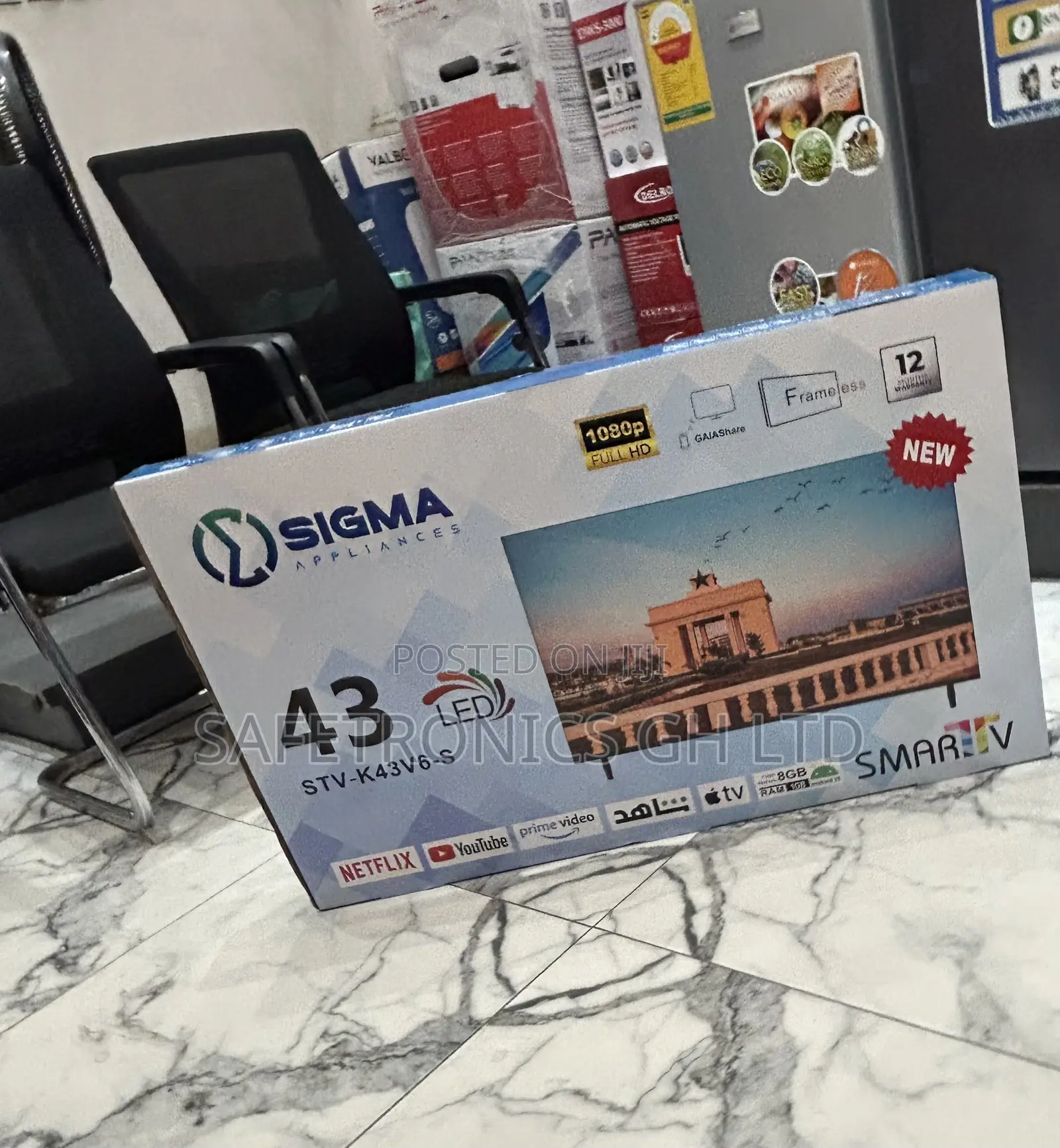 Call or Text for 43 Inch Android Led Smart Full Hd Sigma Sig-K43v6-S