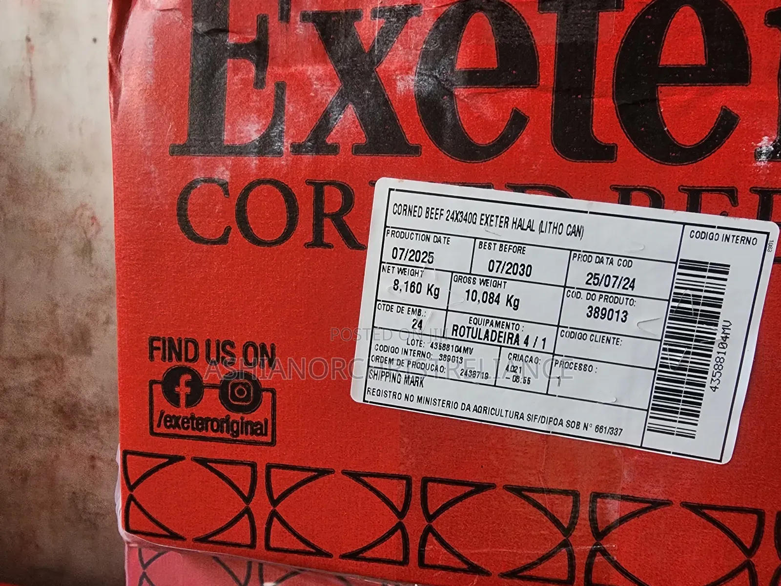 Exeter Corned Beef