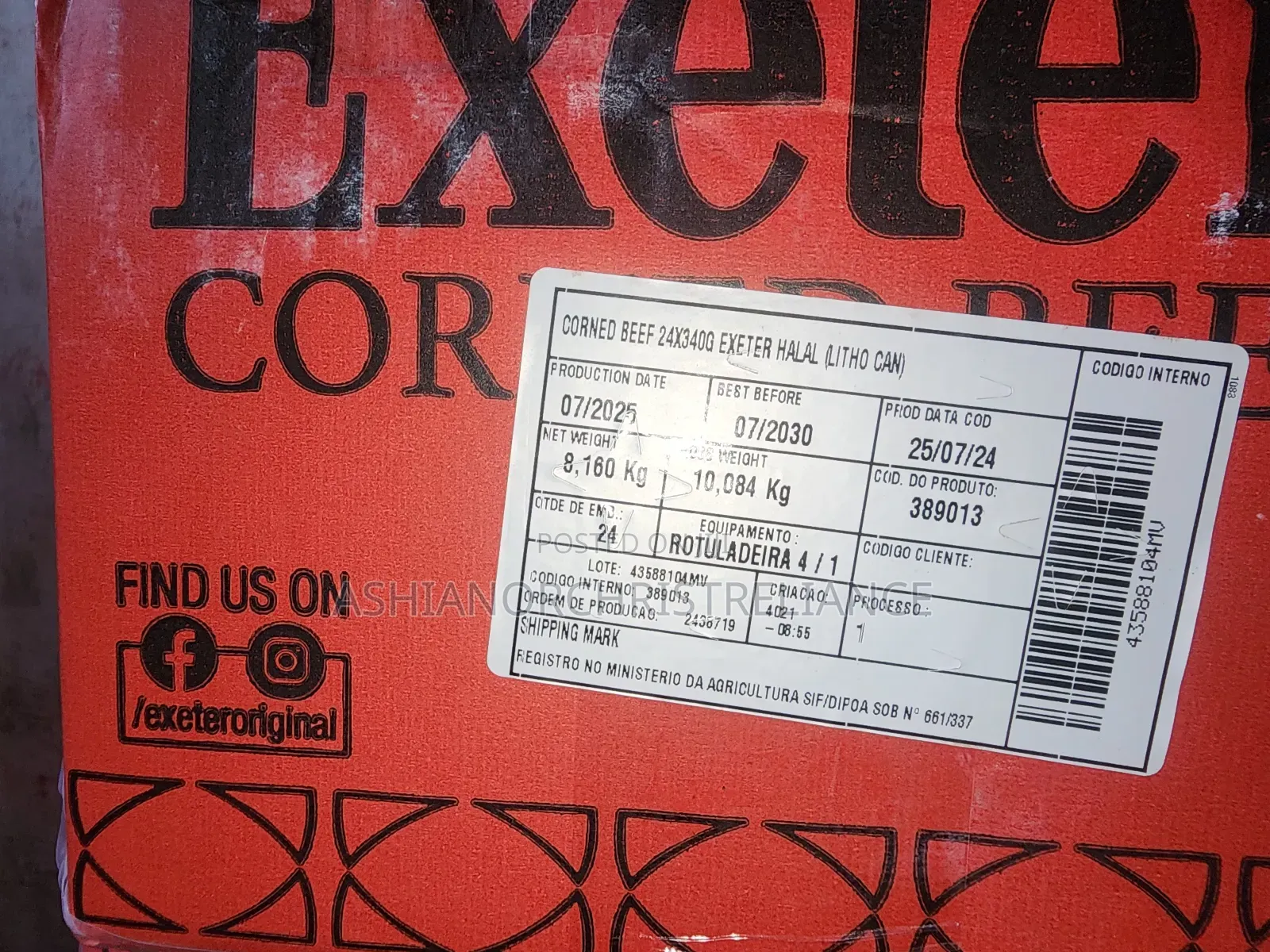 Exeter Corned Beef