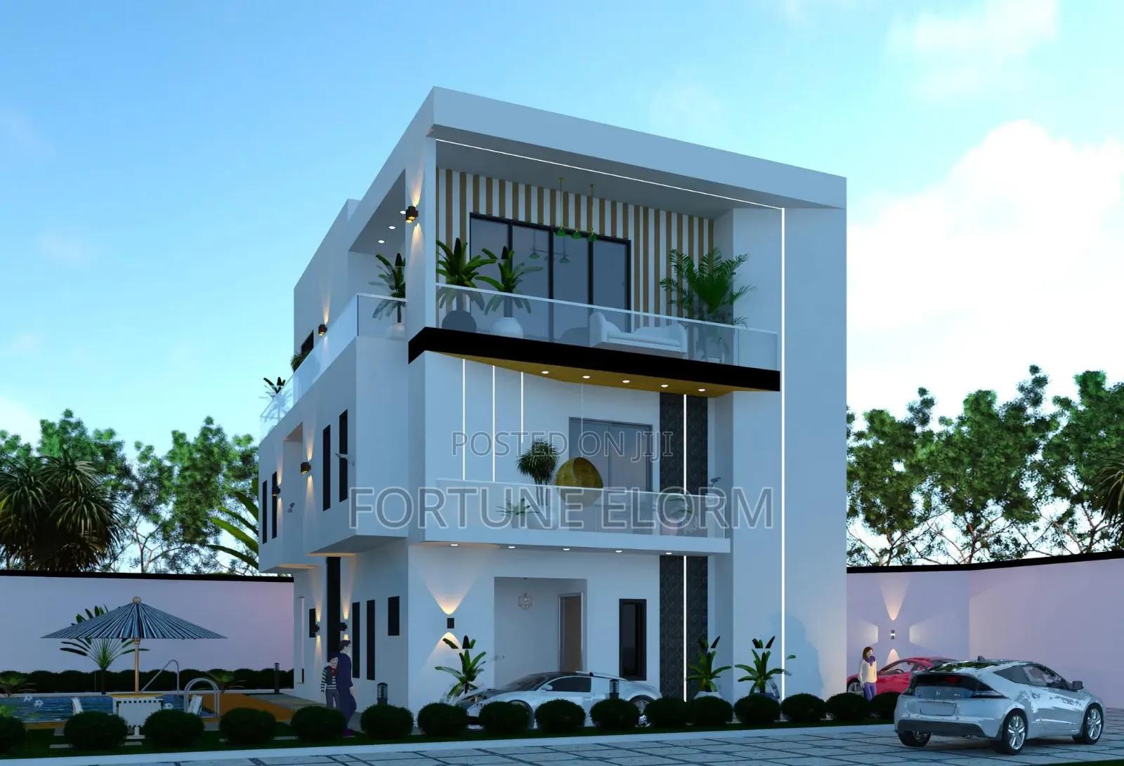 Morden Residential Design by Architectural Engineer