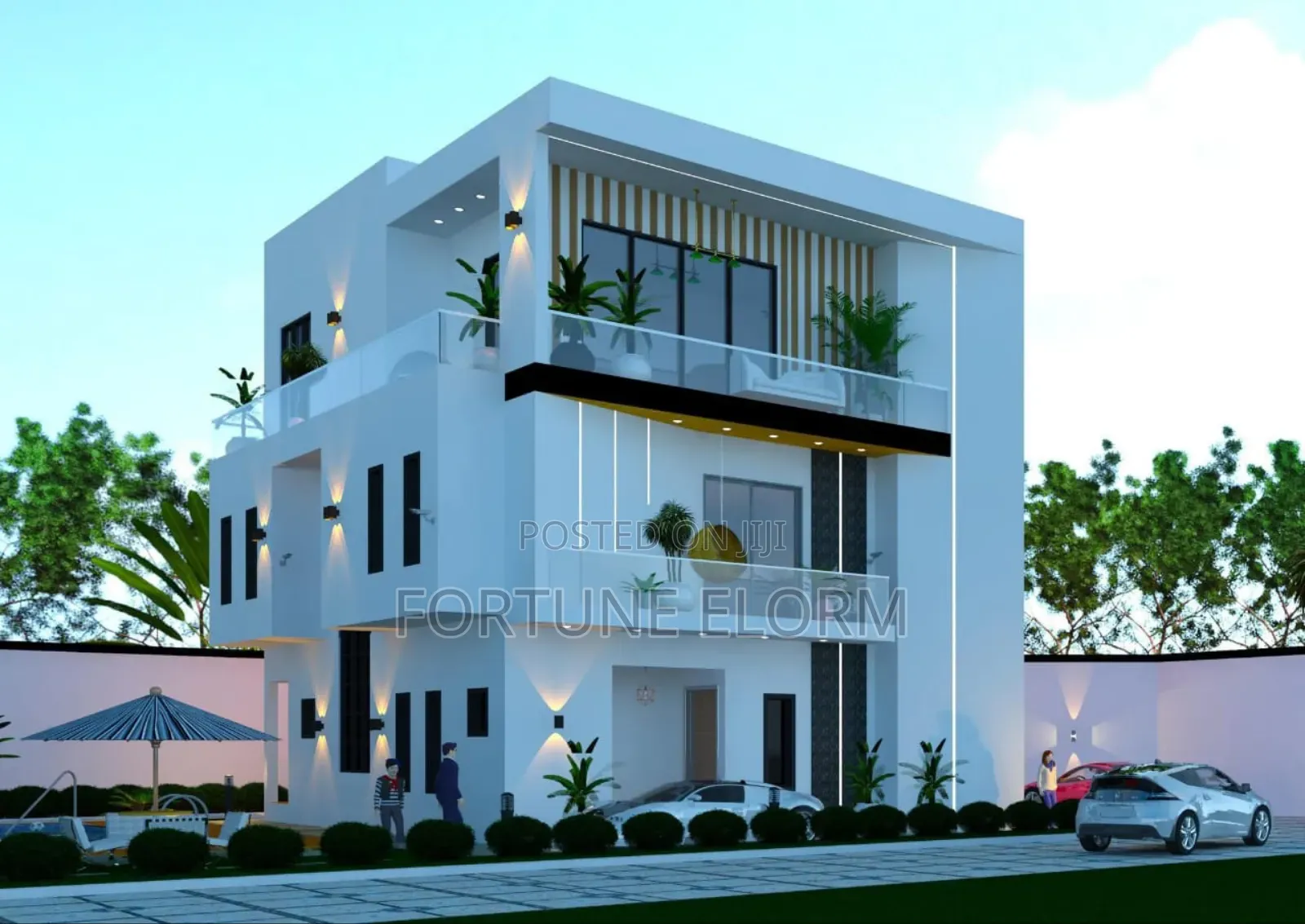 Morden Residential Design by Architectural Engineer