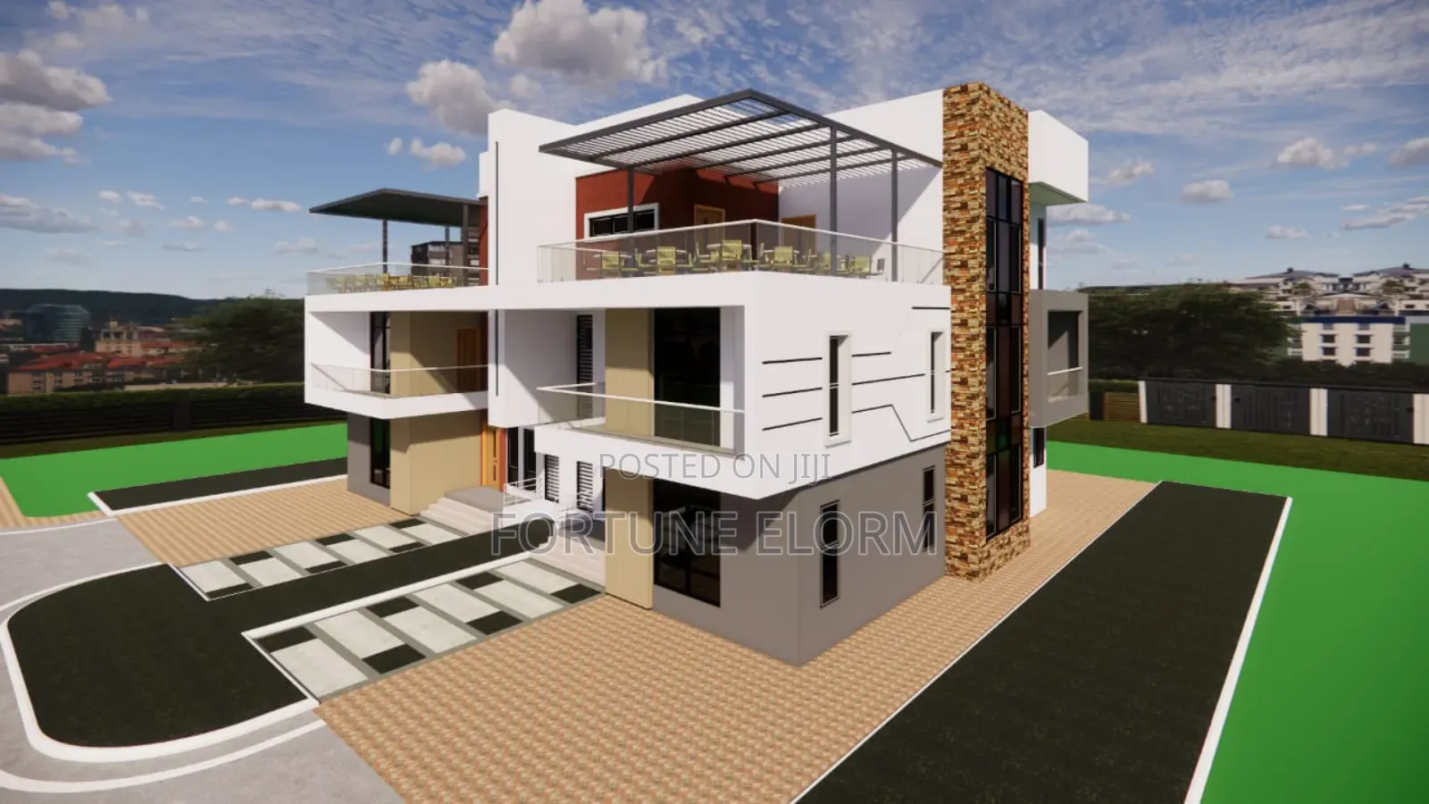 Morden Residential Design by Architectural Engineer