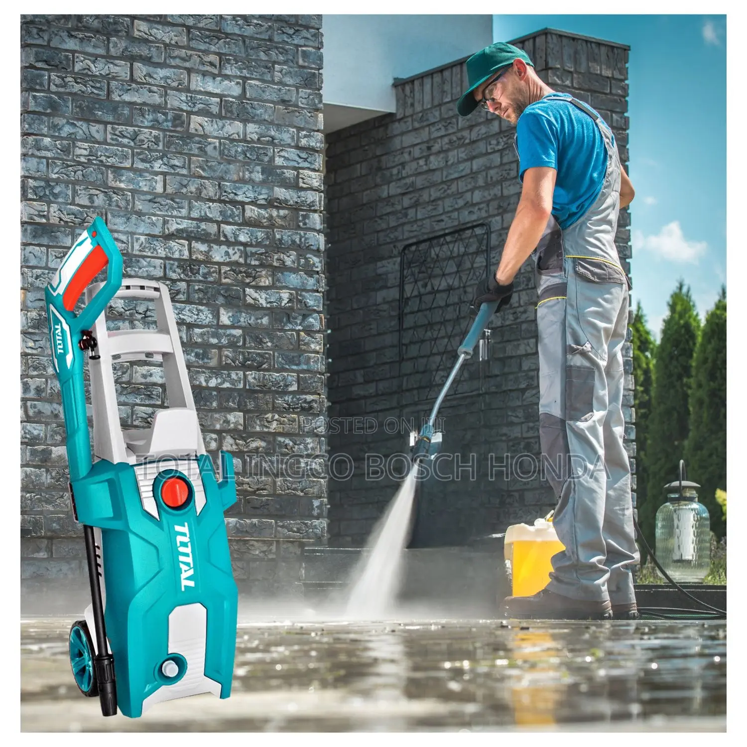 Washer + Pressure + Washer 2000watt/ Servicing Machine
