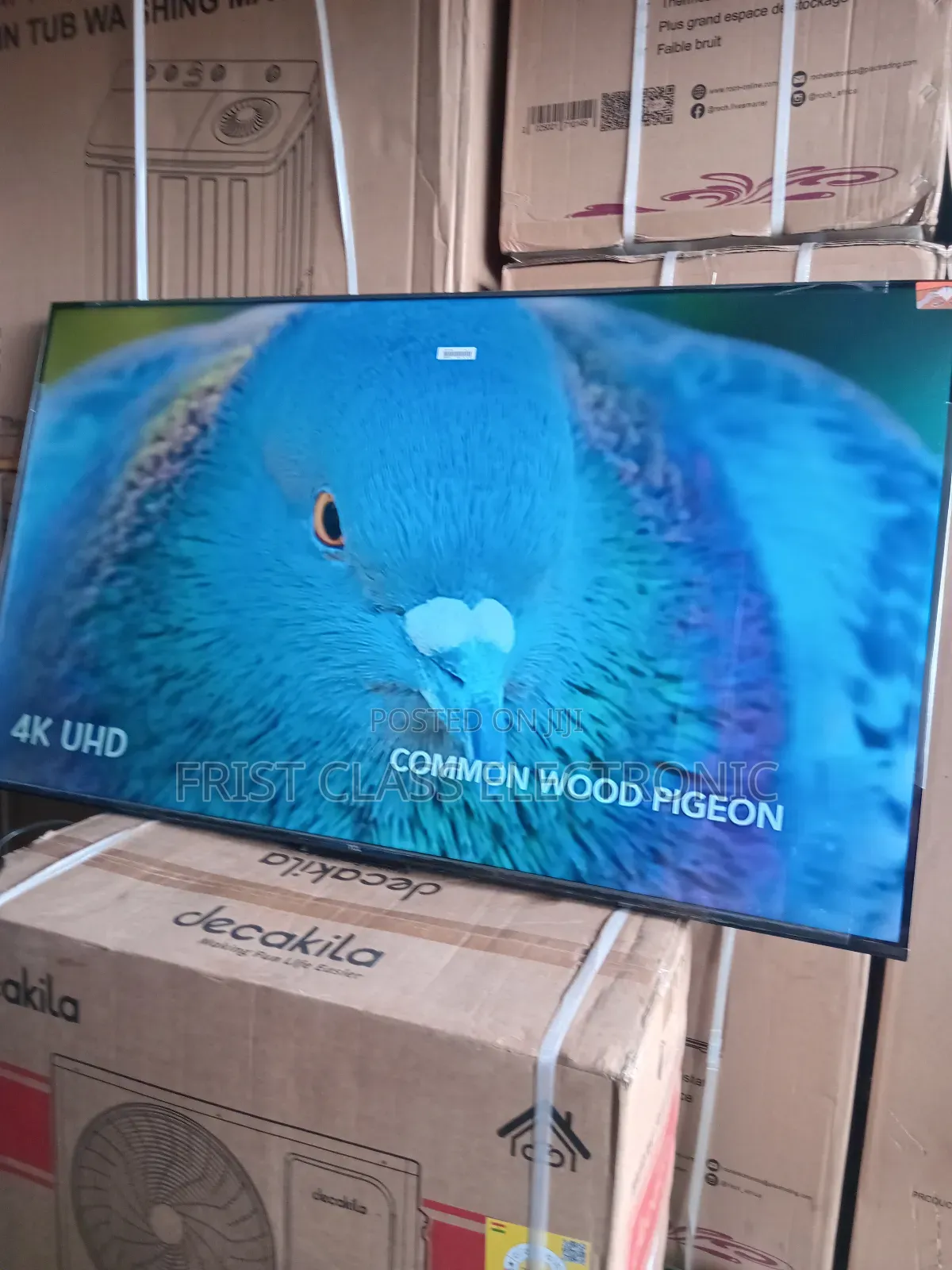Feel Every Moment in Ultra Uhd With TCL 55” Smart Tv.
