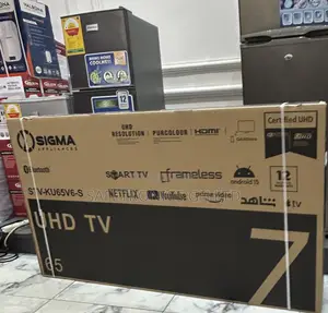 Just Order 65 Inch Smart Led Uhd Android Sigma Sig-Ku65v6-S Tv