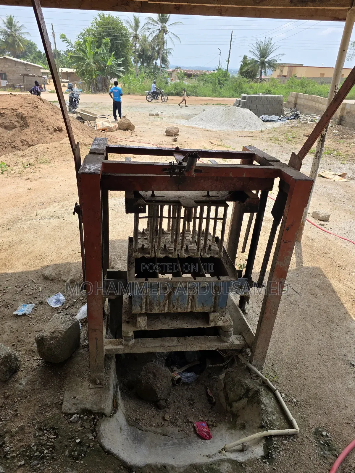 Neat 4 In 1 Block Machine With Motor For Sale