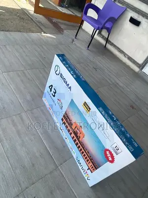 Sigma 43” Uhd Smart Android Tv Elegant and Powerful